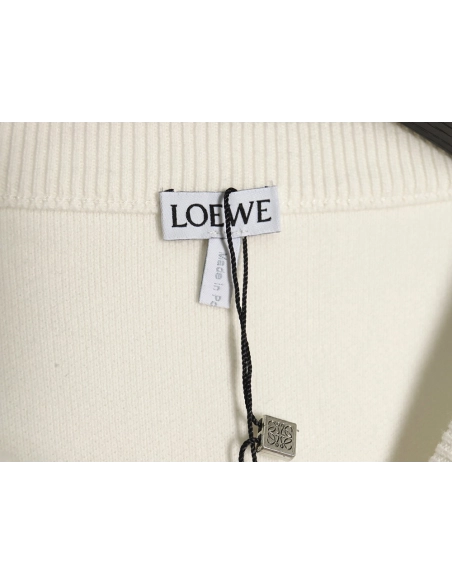 Loewe pocket jacquard sweater,Loewe Sweatshirt,Sweatshirt,APPAREL