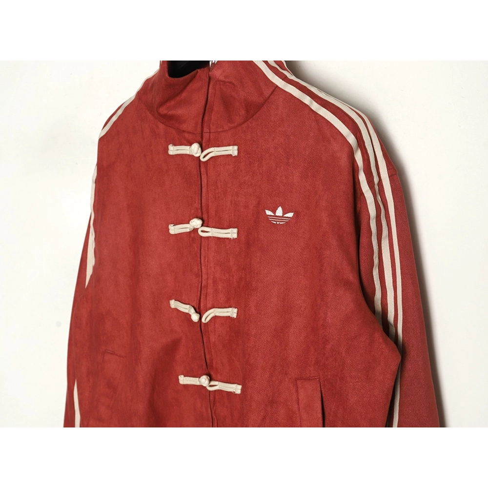 Adidas New Chinese Suede Tang Suit Jacket,ADIDAS Jacket,Jacket,APPAREL