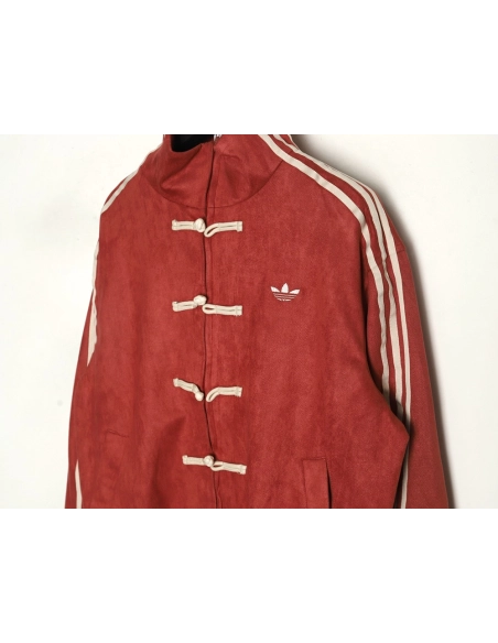 Adidas New Chinese Suede Tang Suit Jacket,ADIDAS Jacket,Jacket,APPAREL