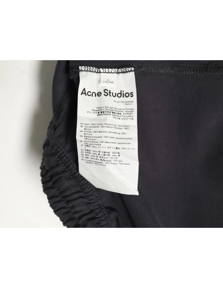 Acne Studios washed straightleg loose trousers,Acne Studios Trousers,PANTS JEANS,APPAREL