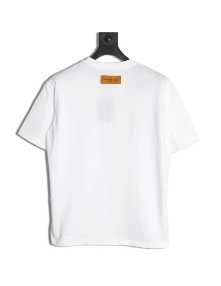 Louis Vuitton Pearl Slogan Print Short Sleeves,Louis Vuitton T Shirt,Tshirt,APPAREL