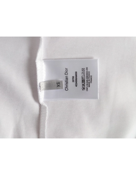 Dior Letter Patch Embroidered Short Sleeve TShirt,Dior T Shirt,Tshirt,APPAREL