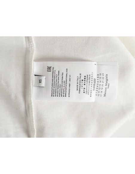 Maison Margiela musical note letter print shortsleeved Tshirt,Maison Margiela T Shirt,Tshirt,APPAREL