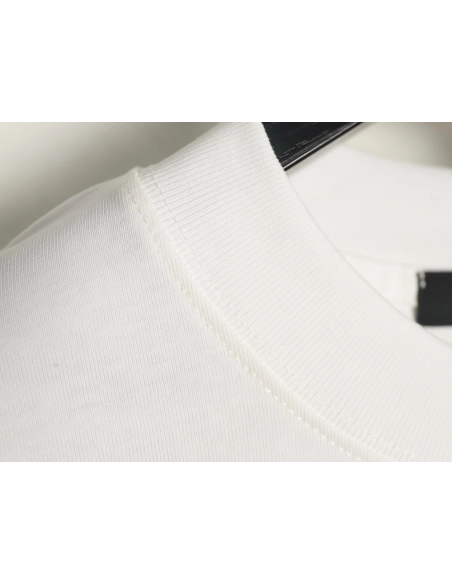 Prada Overlapping Logo Lettering Embroidered Short Sleeve TShirt,Prada T Shirt,Tshirt,APPAREL