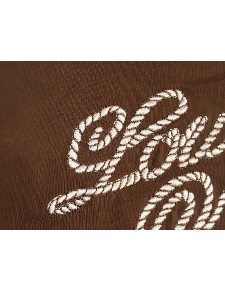 Louis Vuitton Rope Knot Embroidered Short Sleeve,Louis Vuitton T Shirt,Tshirt,APPAREL