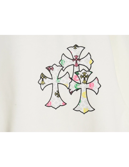 Chrome Hearts Sanskrit cross embroidered Tshirt,Chrome Hearts T Shirt,Tshirt,APPAREL