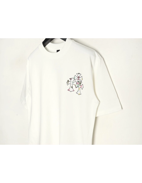 Chrome Hearts Sanskrit cross embroidered Tshirt,Chrome Hearts T Shirt,Tshirt,APPAREL