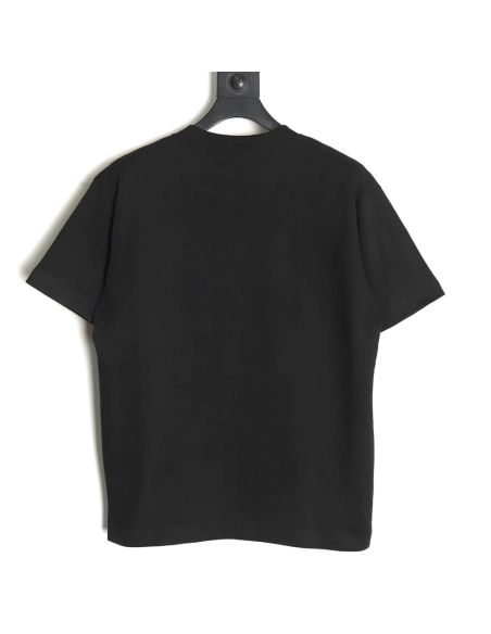 Prada Overlapping Logo Lettering Embroidered Short Sleeve TShirt,Prada T Shirt,Tshirt,APPAREL