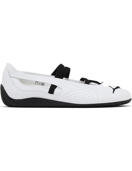 Wmns Speedcat Ballet Leather White Black,PUMA