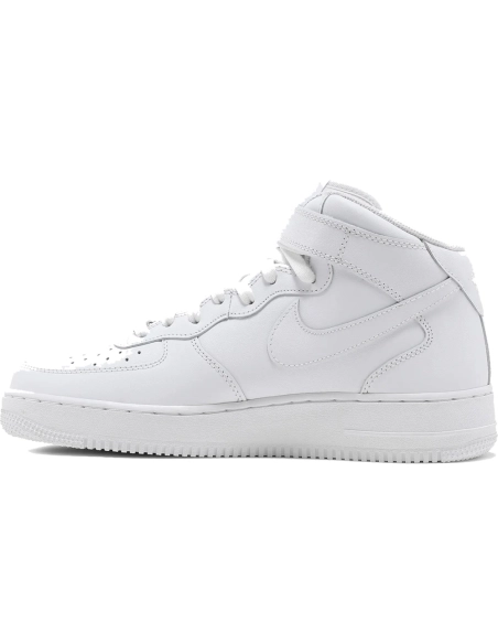 Air Force 1 Mid 07 Triple White,NIKE AIR FORCE