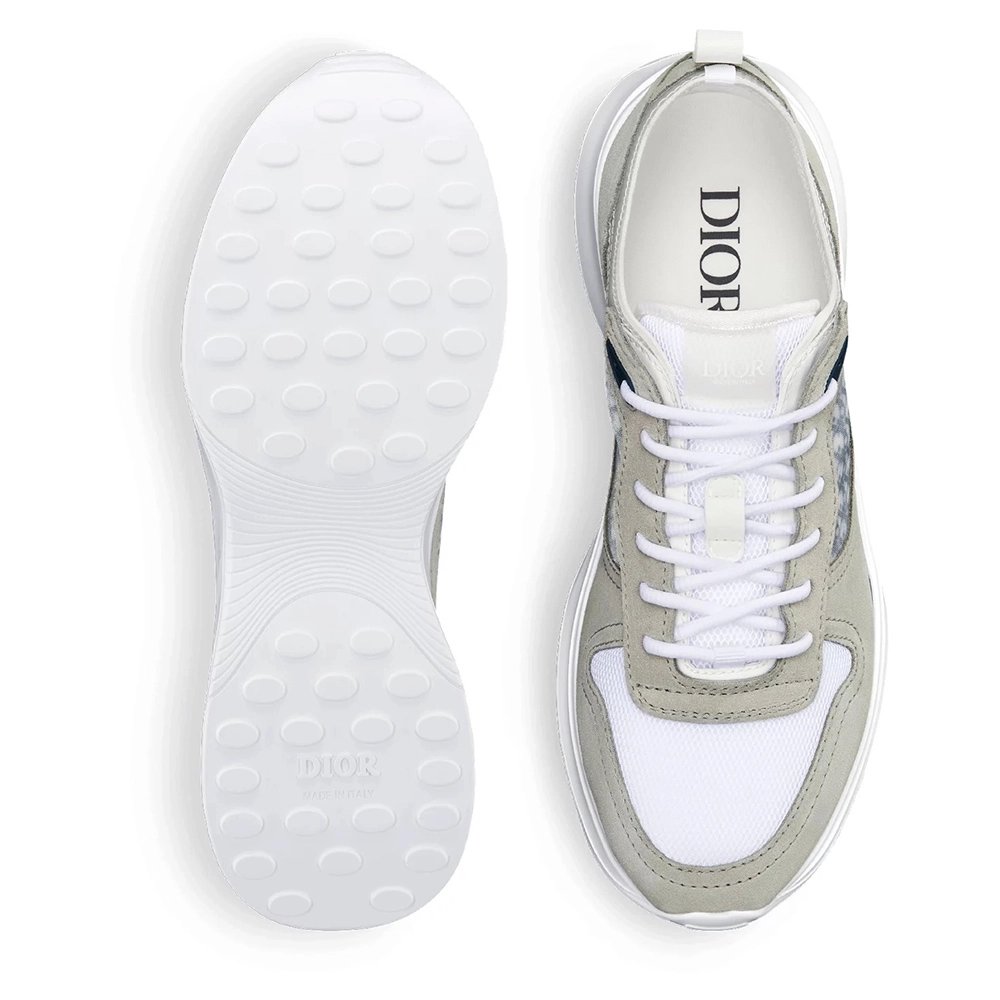 Dior B25 Runner Sneaker Gray and White,DIOR B25