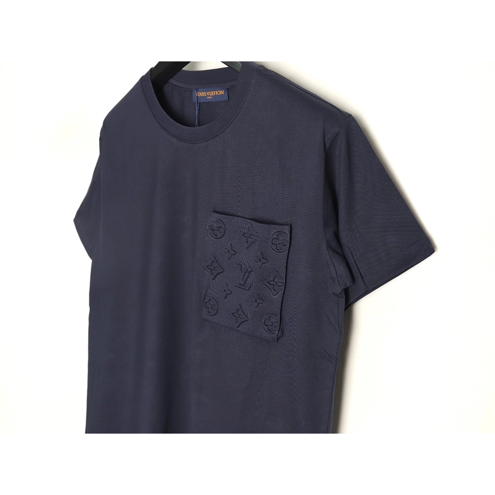 Louis Vuitton dark pattern presbyopic pocket short sleeves TSK1,Louis Vuitton