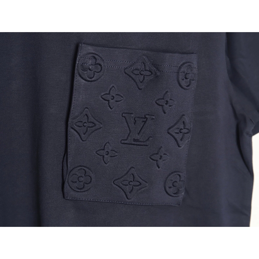 Louis Vuitton dark pattern presbyopic pocket short sleeves TSK1,Louis Vuitton