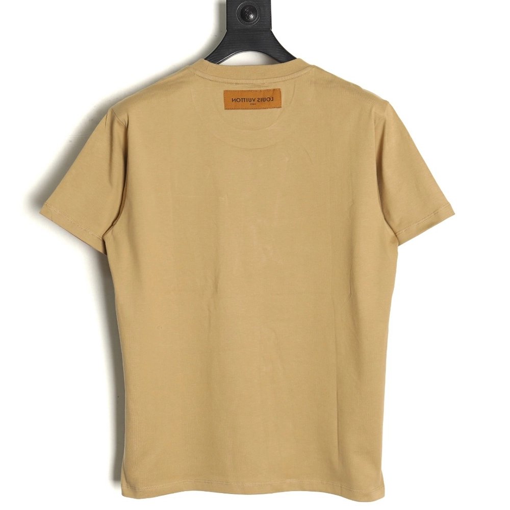 Louis Vuitton dark pattern presbyopic pocket short sleeves,Louis Vuitton