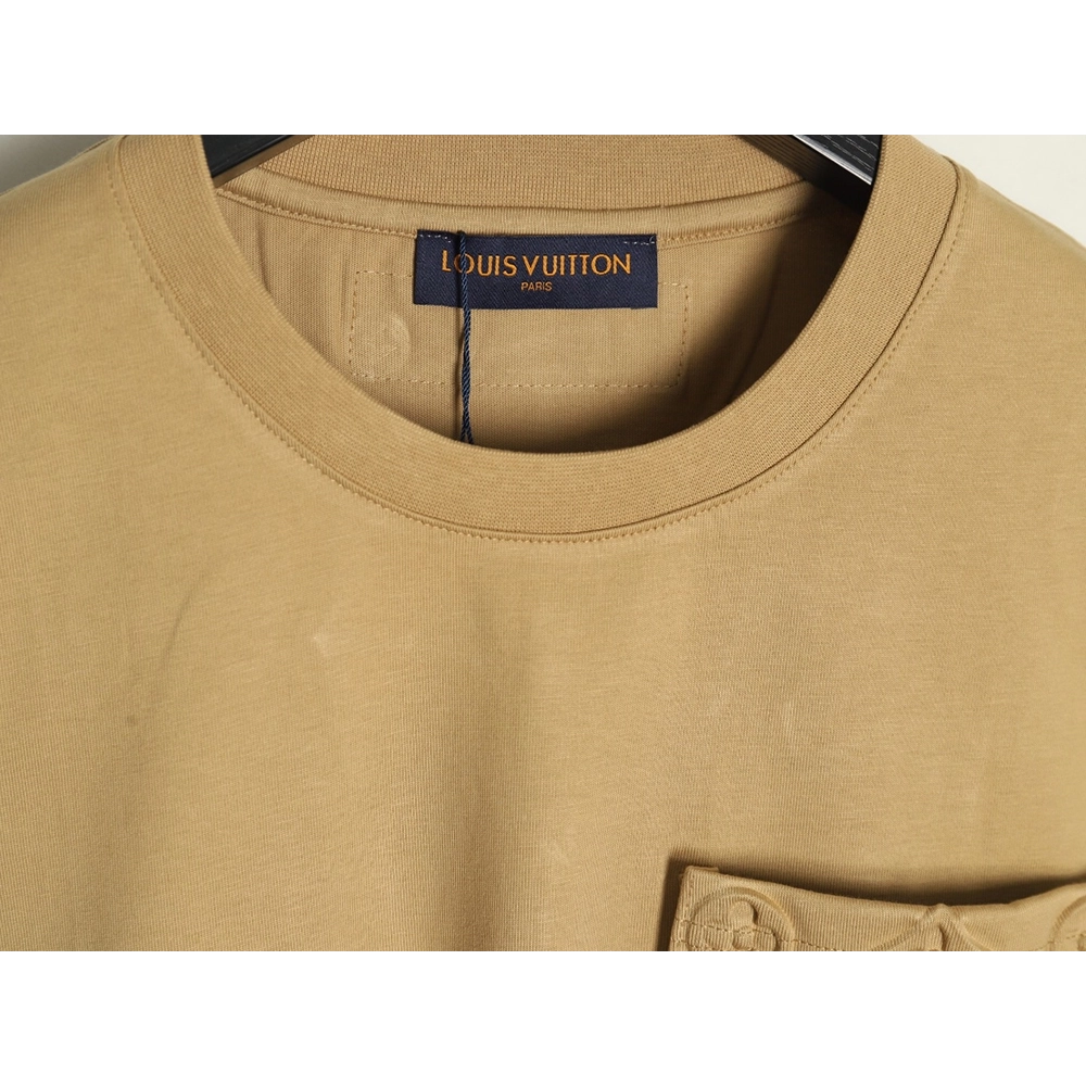 Louis Vuitton dark pattern presbyopic pocket short sleeves,Louis Vuitton