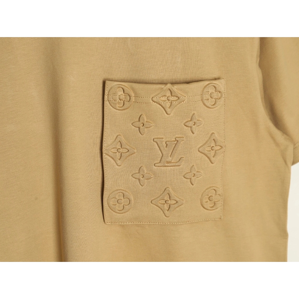 Louis Vuitton dark pattern presbyopic pocket short sleeves,Louis Vuitton