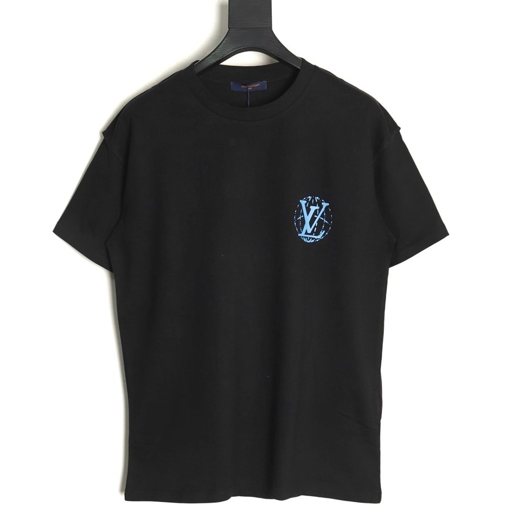 Louis Vuitton Pharrell Designed Show Staff Short-Sleeved T-Shirt TSK1,Louis Vuitton