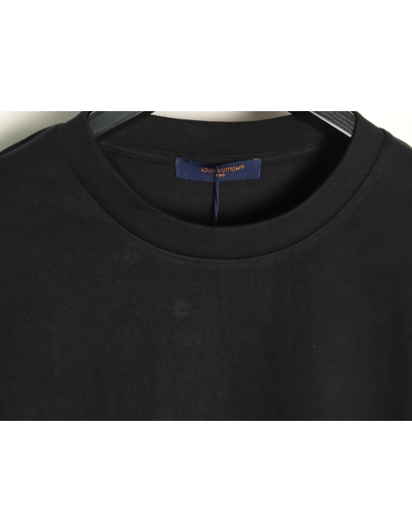 Louis Vuitton Pharrell Designed Show Staff Short-Sleeved T-Shirt TSK1,Louis Vuitton