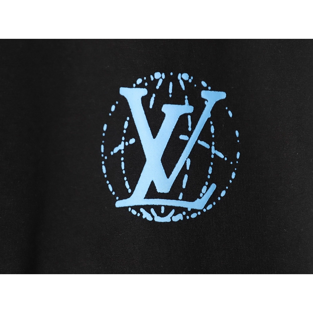 Louis Vuitton Pharrell Designed Show Staff Short-Sleeved T-Shirt TSK1,Louis Vuitton