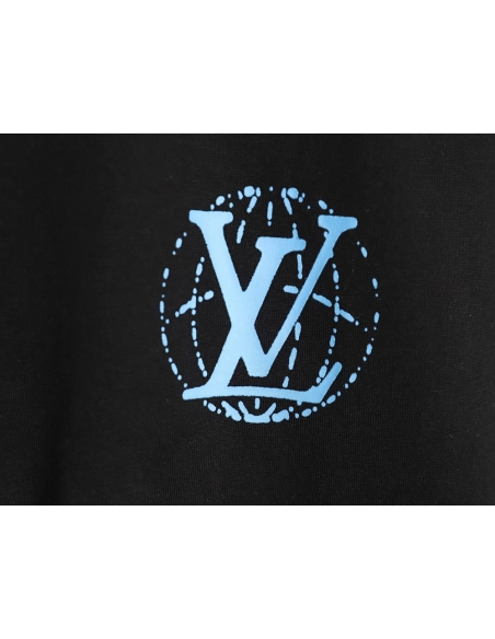 Louis Vuitton Pharrell Designed Show Staff Short-Sleeved T-Shirt TSK1,Louis Vuitton