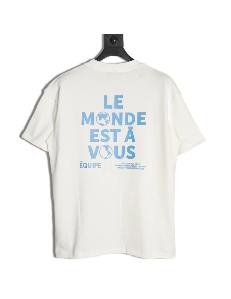 Louis Vuitton Pharrell Designed Show Staff Short-Sleeved T-Shirt,Louis Vuitton