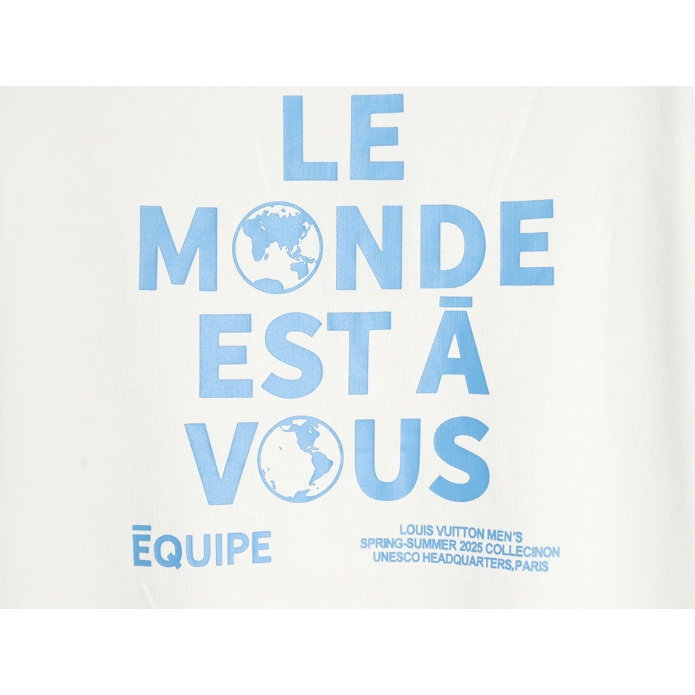 Louis Vuitton Pharrell Designed Show Staff Short-Sleeved T-Shirt,Louis Vuitton