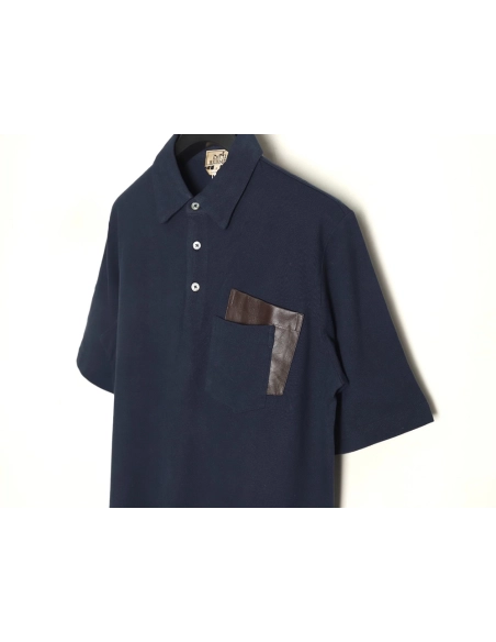 Hermes Double Pocket Polo Short Sleeve T-Shirt TSK1,Hermes