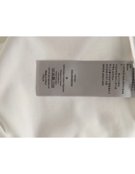 Dior bee embroidered logo short sleeve T-shirt,Dior