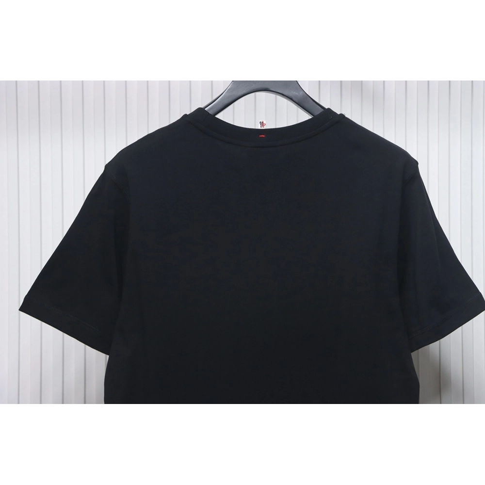 Moncler Neck Lettering Logo Printed Short Sleeves,Moncler