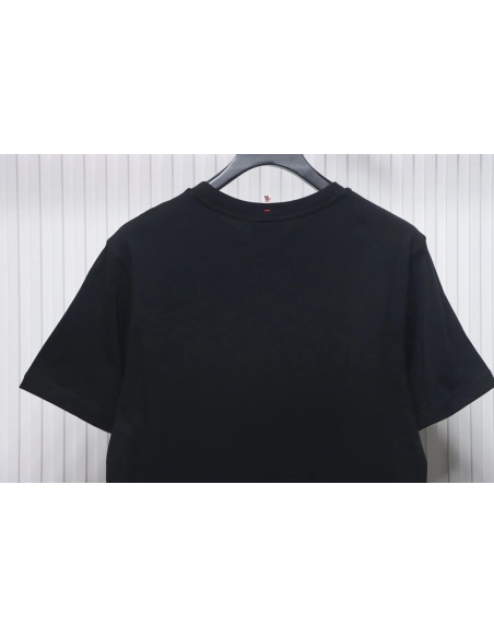 Moncler Neck Lettering Logo Printed Short Sleeves,Moncler