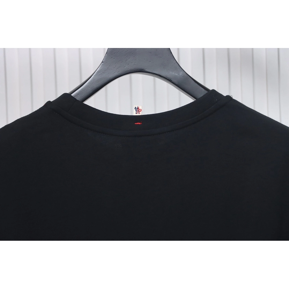 Moncler Neck Lettering Logo Printed Short Sleeves,Moncler