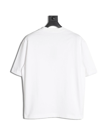 Givenchy shoulder hand-painted letter print short sleeves,Givenchy