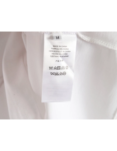 Givenchy shoulder hand-painted letter print short sleeves,Givenchy