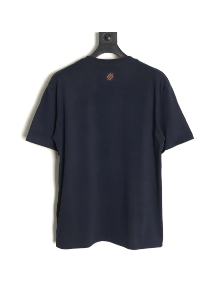 Louis Vuitton embroidered lettering short-sleeved T-shirt TSK1,Louis Vuitton