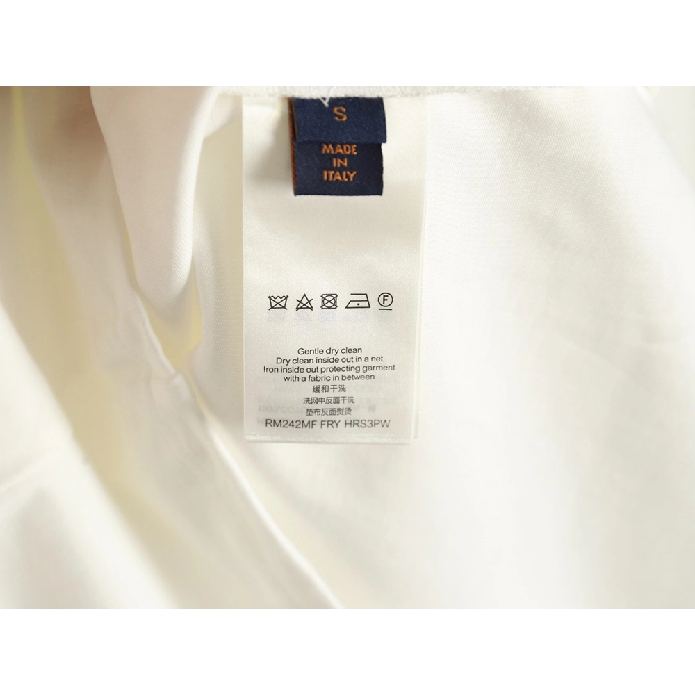 Louis Vuitton embroidered lettering short-sleeved T-shirt,Louis Vuitton