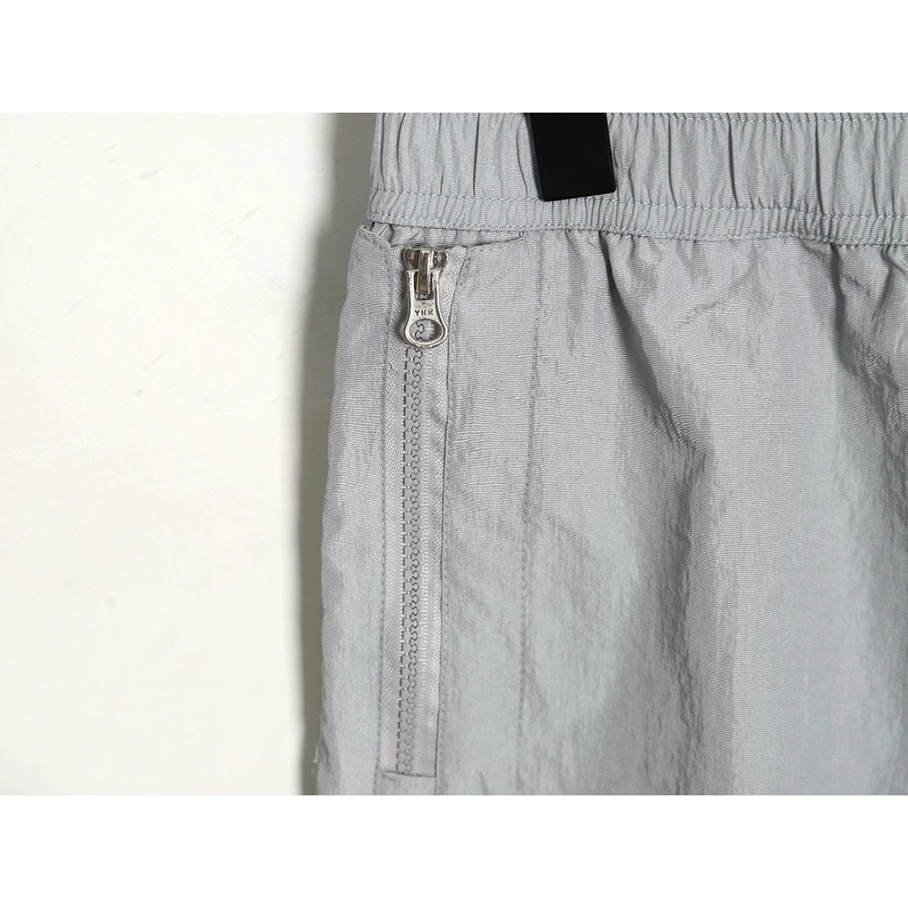 Stone Island Solid Metallic Nylon Stretch Pants,Stone Island