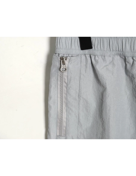 Stone Island Solid Metallic Nylon Stretch Pants,Stone Island