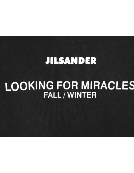 JIL SANDER Lettering Printed Short-Sleeved T-Shirt TSK1,JIL SANDER