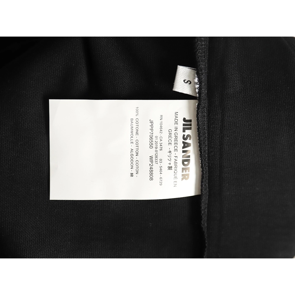 JIL SANDER Lettering Printed Short-Sleeved T-Shirt TSK1,JIL SANDER