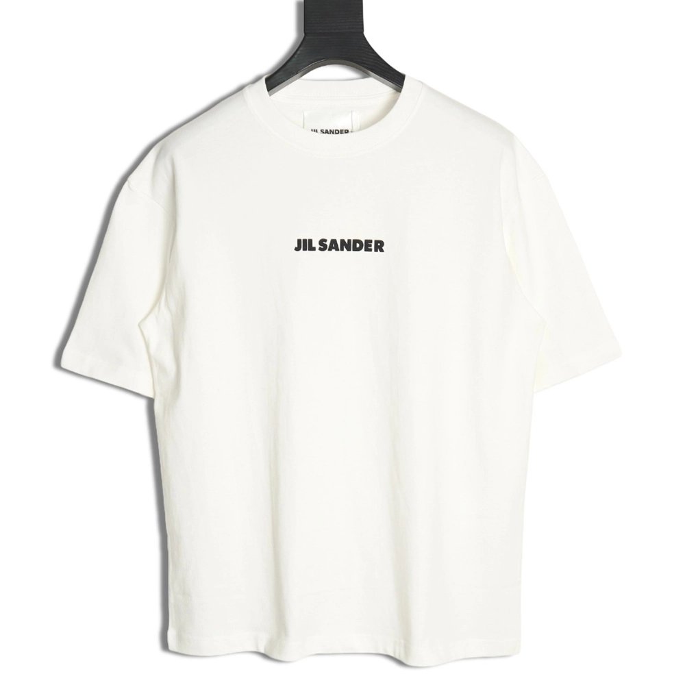 JIL SANDER Lettering Printed Short-Sleeved T-Shirt,JIL SANDER