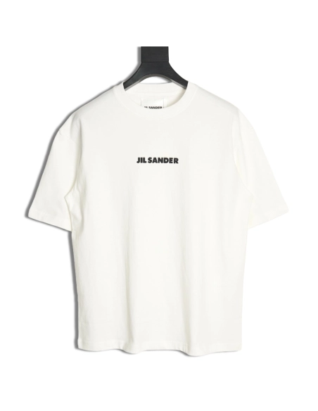 JIL SANDER Lettering Printed Short-Sleeved T-Shirt,JIL SANDER