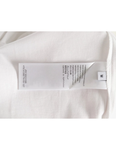 Balenciaga Mottled Letters Ink Print Short Sleeve T-shirt,Balenciaga