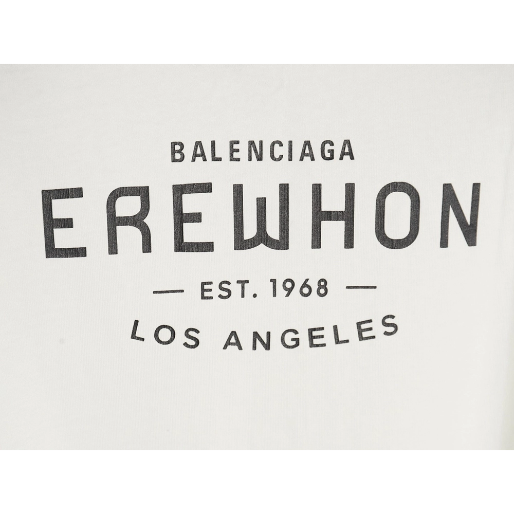 Balenciaga erewhon supermarket collaboration limited short-sleeved T-shirt TSK1,Balenciaga