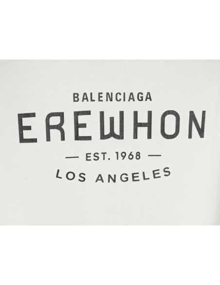 Balenciaga erewhon supermarket collaboration limited short-sleeved T-shirt TSK1,Balenciaga