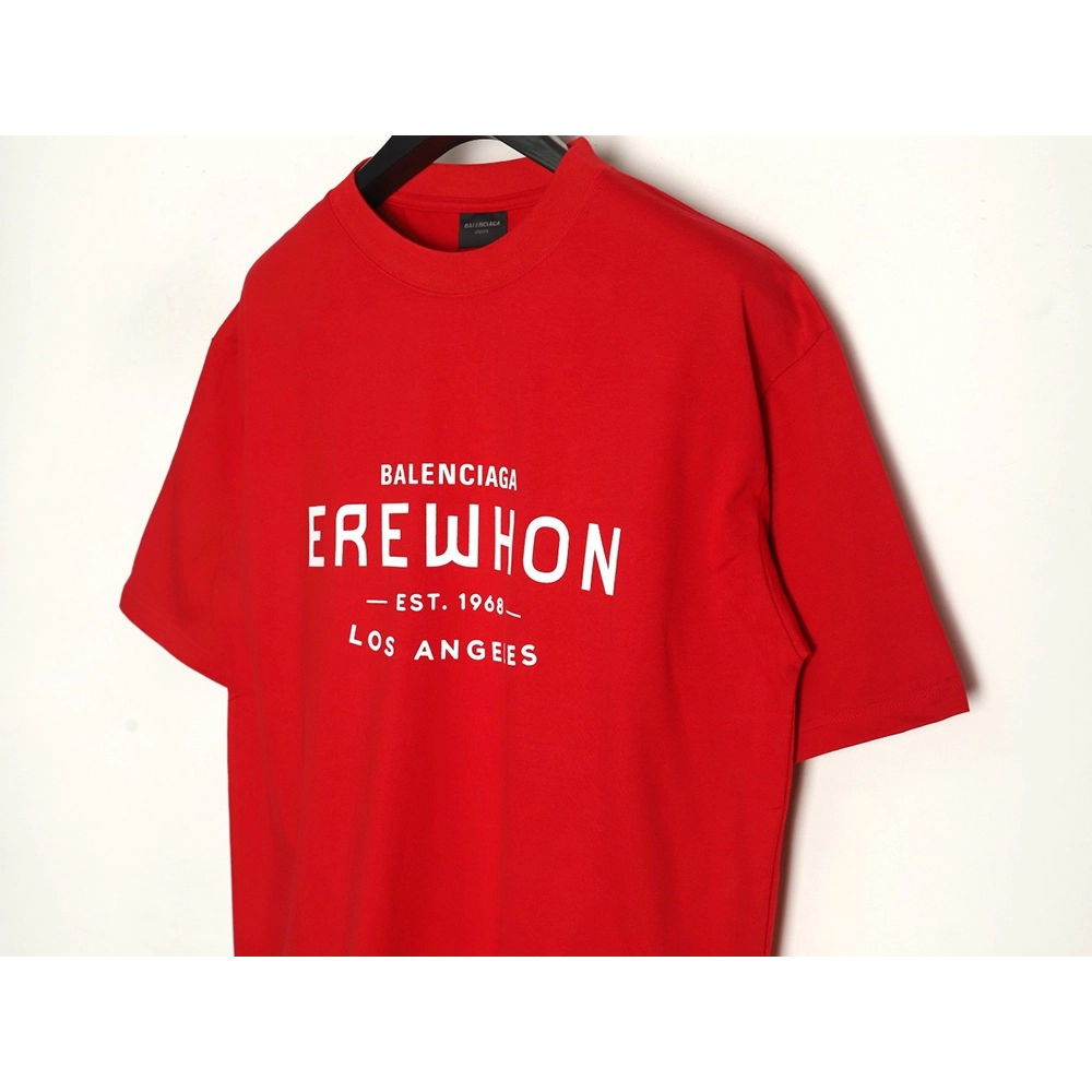 Balenciaga erewhon Supermarket Joint Print Short Sleeve T-Shirt,Balenciaga