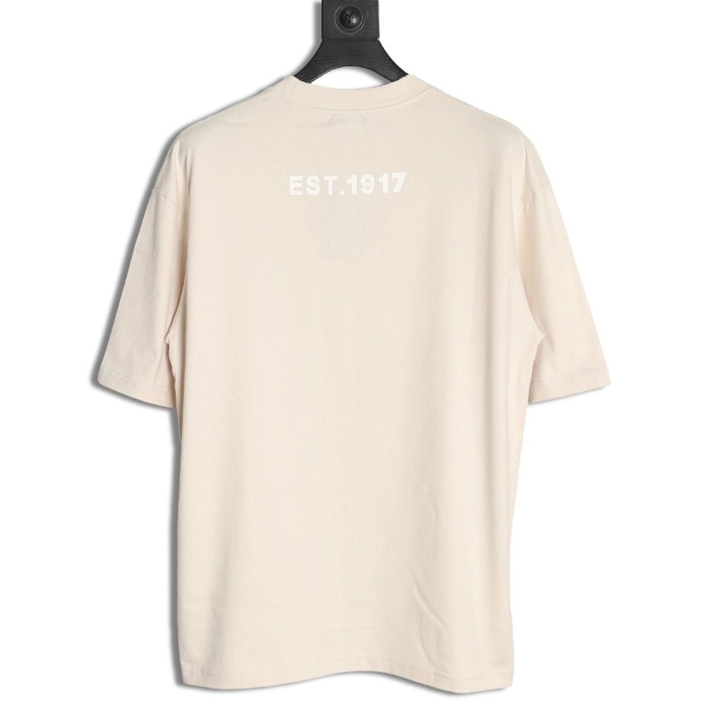 Balenciaga EST.1917 Simple Fashion Printed Short Sleeve T-shirt,Balenciaga
