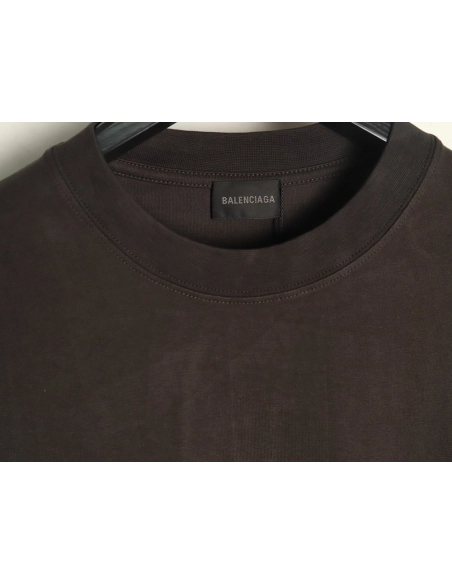Balenciaga Square Double B Lock Print Short Sleeve T-shirt,Balenciaga