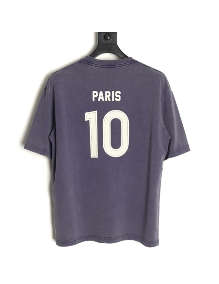 Balenciaga E-sports Letter Washed Short Sleeve T-Shirt,Balenciaga