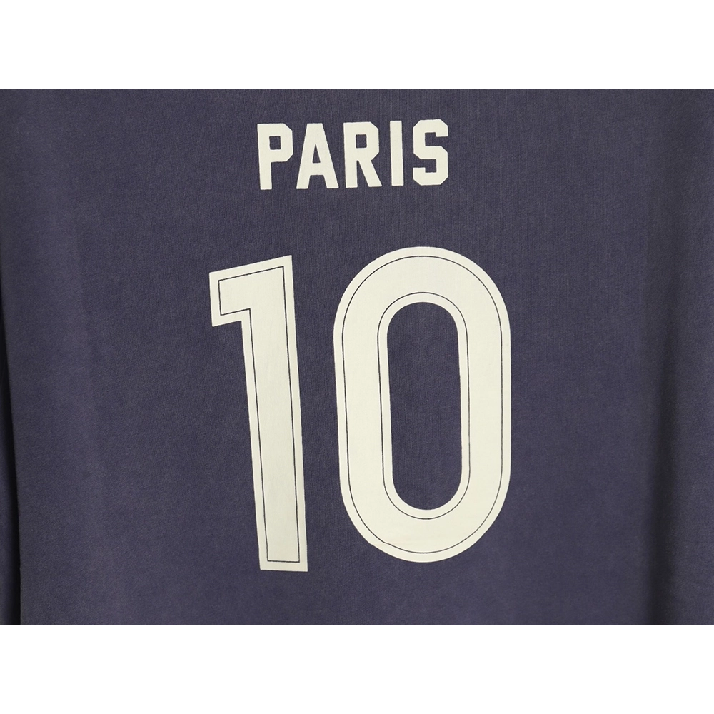 Balenciaga E-sports Letter Washed Short Sleeve T-Shirt,Balenciaga