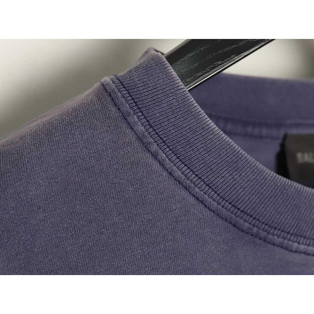 Balenciaga E-sports Letter Washed Short Sleeve T-Shirt,Balenciaga